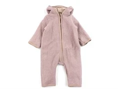 Huttelihut fawn ulddragt merinould med bomuldsfoer